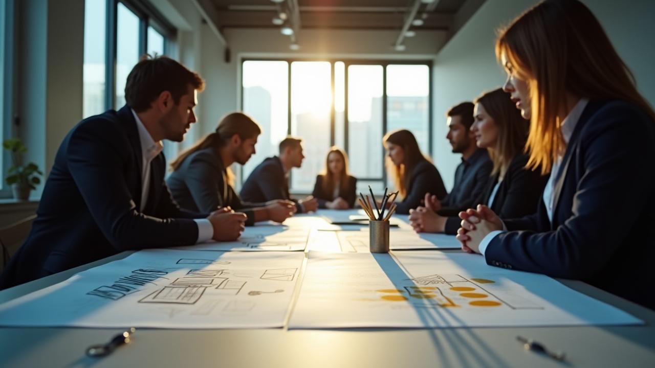 Skriptum Growth командасының стратегиялық жиналысы, маркетингтік кеңес беру процесі